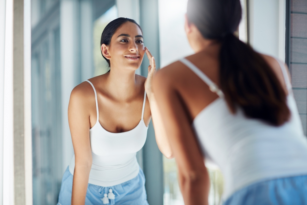 woman with exceptional microneedling results in Capitol Hill